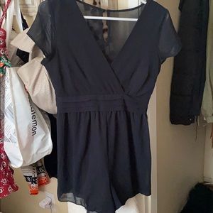 Black romper